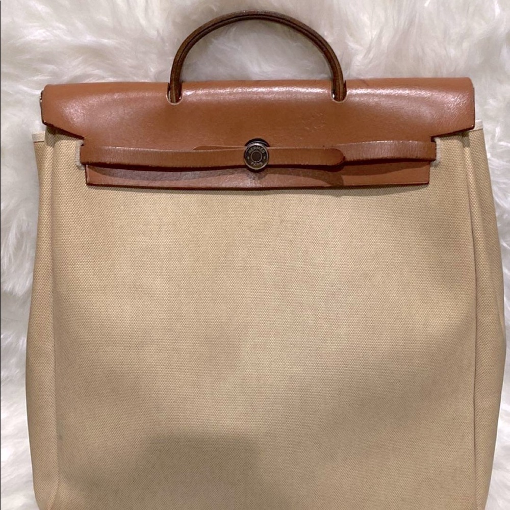 Vintage Hermes herbag PM